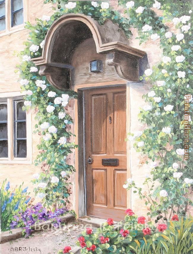 Barbara Felisky Brown Door In Chertsey